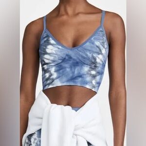 Tory Burch Sport Tie Dye Seamless Long Bralette Size Small